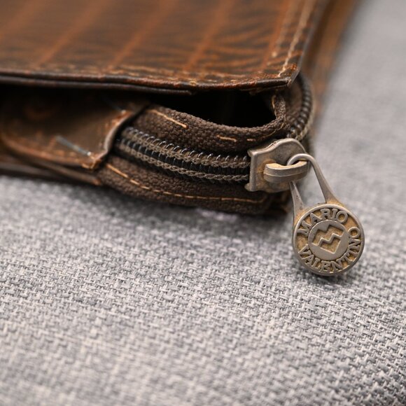 Mario Valentino V Pattern Clutch, Great Condition ! - Picture 6 of 6